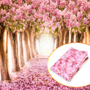 5x7FT Flower Sakura Road Baby Studio Prop Photography Photo Background