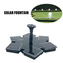 Mini Solar Fountain Solar Water Fountain Garden Pool Pond Outdoor Solar Pan