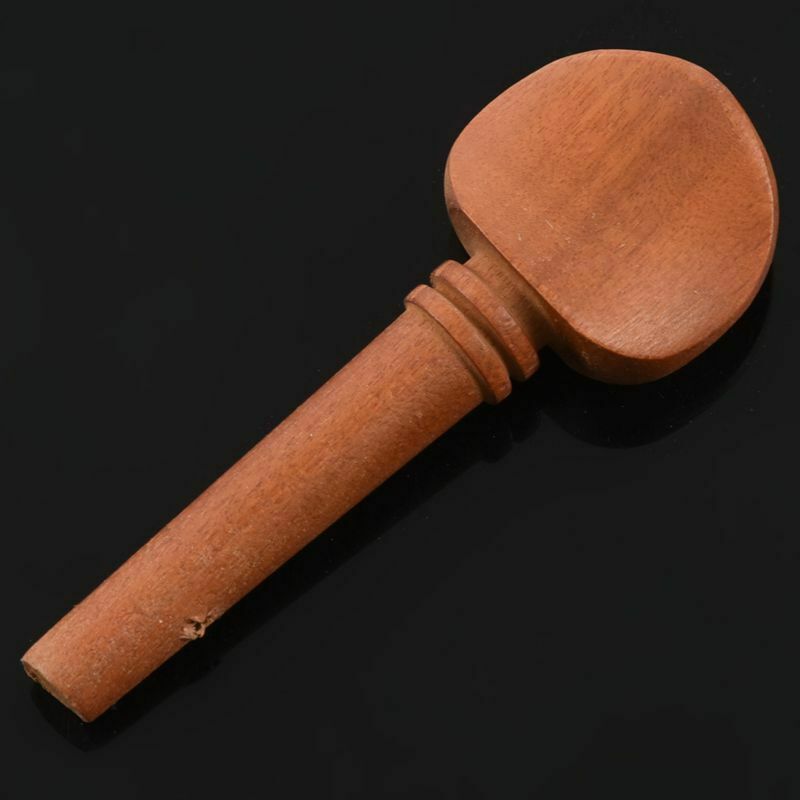 4pcs 4/4 Size Violin Fiddle Tuning Peg Set Jujube Wooden Replacement for 4/