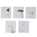 5pcs/pack Classical Chinese Greeting Card Diy Birthday Christmas Blessing C JR