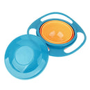 Rotate Bowl Gyroscope Flying Disk Bowls Baby 360 Rotating Feeding Bowl