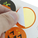 120pcs Halloween Pumpkin Seal Stickers DIY Candy Gifts Packaging Tags LabelsME