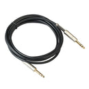 6.35Mm Male To Male Trs Stereo Audio Electric Guitars Cable With Metal Hous T1K4