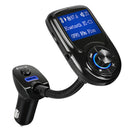 Handsfree LCD Screen Car Bluetooth MP3 Player Dual USB Charging FM Transmit