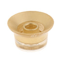 Finest 2x Golden Volume Speed Control Knobs Caps for LP Electric Guitar Part
