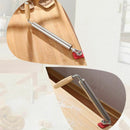 1 Pcs Stainless Steel Non Stick Rolling Pin Fondant Cake Hollow Baking Roug Y1J5