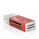 1PC USB 2.0 All in 1 Multi Memory Card Reader for Micro SD SDHC TF M2 MMC MS PRO