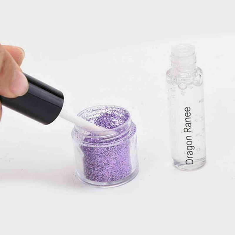 Fix Gel Face Body Primer Glue Fixing Loose Glitter Dust G E8T1 Eyeshadow Sh G6Q7