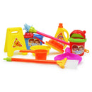 10xKids Pretend Play Cleaning Set-Bucket Broom Mop Duster Brush Dustpan Toys