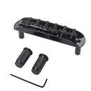 Black 6-String Guitar Bridge Jazz Bridge For 6-String Electric Guitar Saddl