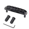 Black 6-String Guitar Bridge Jazz Bridge For 6-String Electric Guitar Saddl