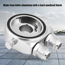 M20 X 1.5 10An Inlet Outlet Oil Filter Cooler Relocate Adapter Sandwich Pla M2N3
