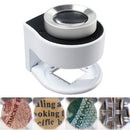 30 Times LED Magnifier Portable Scale Measurement Money Detector Lamp Inspection
