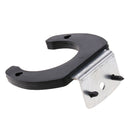 Wall Microphone Stand & Clip Holder 43mm Black
