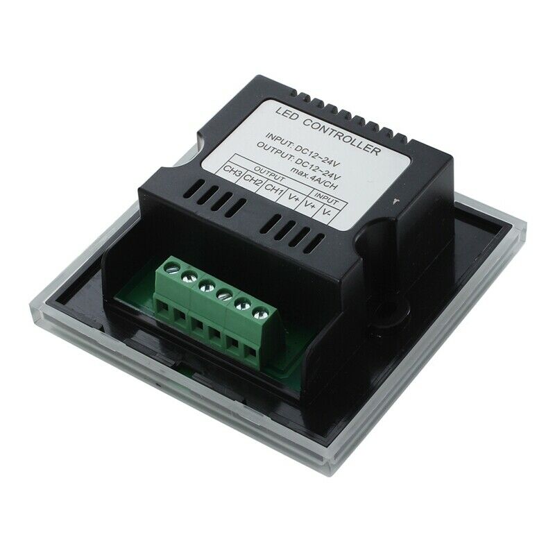 LED Controller Installation Glass Design Control Panel Dimmer Switch F1T7