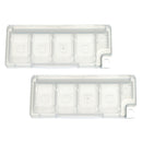 2 Pcs Game Card Holder Storage Box For  Switch White Wear Resistant