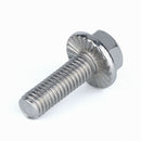 12Pcs M6*8~25mm Flange Hexagon Head Serrated Bolts Set Screws Kit- 304 Stainless