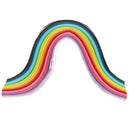 260 Rainbow Paper Quilling Strips Set 3mm 39cm Flower Gift Paper For DIY BX