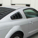 2pcs Quarter Side Window Louvers Scoop Cover Vent For 2005-2014 Ford Musta UOE