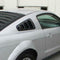 2pcs Quarter Side Window Louvers Scoop Cover Vent For 2005-2014 Ford Musta UOE