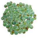 100 PCS 16mm Round Glass Petal Beads Marbles Home Decor Vase Filler