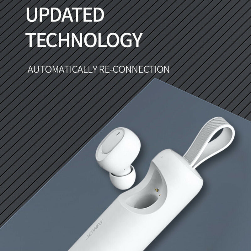 DC 5V Wireless Bluetooth Single Earphone Music Sport In-Ear Earbud Touch Control