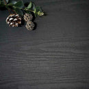 Self Adhesive Film Black Wood Grain Contact Paper Wood Wall Peel Decor D2B4
