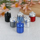 Airtight Outdoor Survival Aluminum Alloy Pill Case Cache Drug Holder Medic OZ