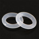 120Pcs Silicone Rubber O-Ring Switch Dampeners White For Cherry MX Keyboard@ Gw
