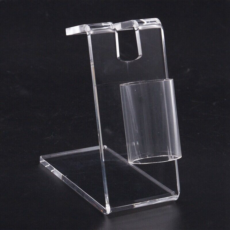 1 Pcs Acrylic Tattoo Machine Holder Stand 9.5x4.5x8.5cm I1S8
