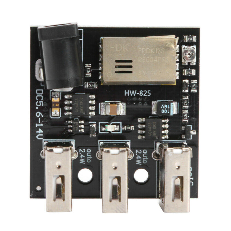 DC-DC 9V/12V to 5V 8A Step Down Power Bank Board 3 USB Charging Module Borad