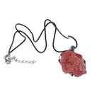 Fashion Red Agate Pendant Necklace Lady Women Gift