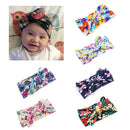6Pcs New Fashion Baby Girls Hair Band Headband Knotted Adjustable