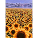 Mosaic Diamond Painting DIY Sunflower Full Round Drill Rhinestone Picture