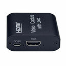 For Live Streaming 1080P 60fps 4K Portable USB To HDMI Video Capture Card