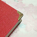 100PCS Metal Book Corner Scrapbooking Protectors Albums Folder File Bronze