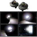 1 Pair SMD 9 LED 6500K Pickup Truck License Plate Lights for Ford F250