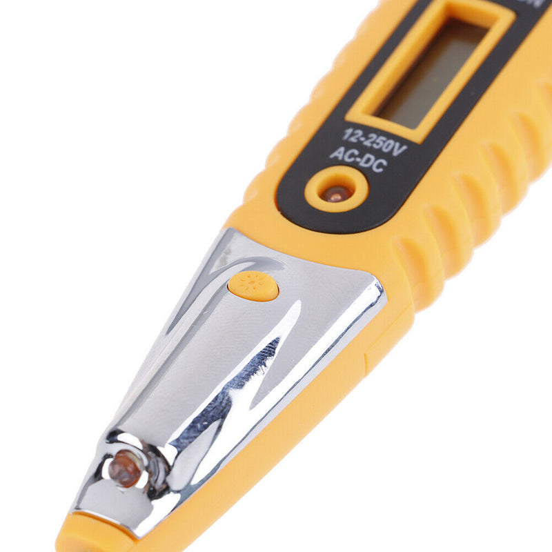 Digital AC/DC Voltage Tester Pencil LCD Display Test Pen 12-250V Home Too Ne Gw
