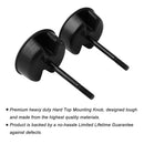 2x Black Hard Top Mounting Knob Screws fits for 2017-2018 Jeep Wrangler