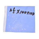Blue GPU CPU Heatsink Cooling Thermal Conductive Silicone Pad 100x100x1.5mm FT