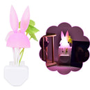 1PC Romantic LED Night Light Sensor Plug-in Wall Lamp Home Illumination Mushr BX