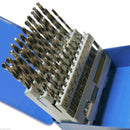 51pc Engineering Drill Bit Set Hss 1 - 6mm in 0.1mm Increments