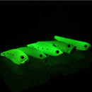Night Fishing Bait Kit Luminous VIB Popper Crank Minnow Pencil Glow Lure