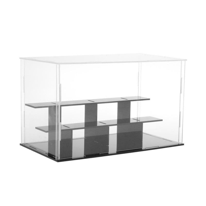 Acrylic Riser Display Shelf,3 Steps Stand Rack Action Figures RC Car Display