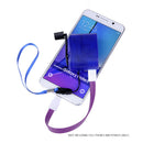 USB Hand Crank SOS Emergency Power Charger String Survival f. All Mobile Phone