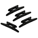 4pcs Marine Boat Yacht Kayaks Heavy Duty 75mm Nylon Open Anchor Cleat Black