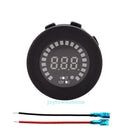 12V 4.2A USB Power Car Auto Voltmeter Voltage Charger Socket Lighter Adapter