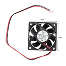Low Noise 6015S DC 12V 0.15A Cooling Fan 60x60x15mm PC Radiator Heat Sink