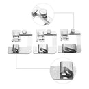3Pcs Domestic Sewing Machine Foot Presser Rolled Hem Feet For Brother Singer Set