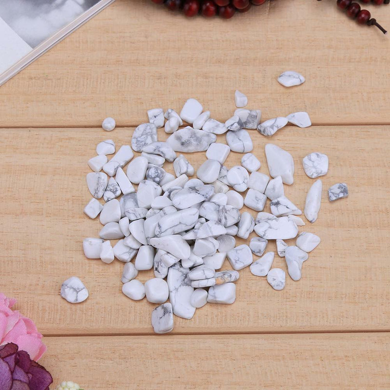100g White Turquoise Gravel Bulk Home Fish Tank Flower Pot Minerals Decor